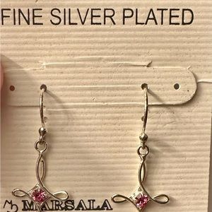 Marsala brand drop earrings